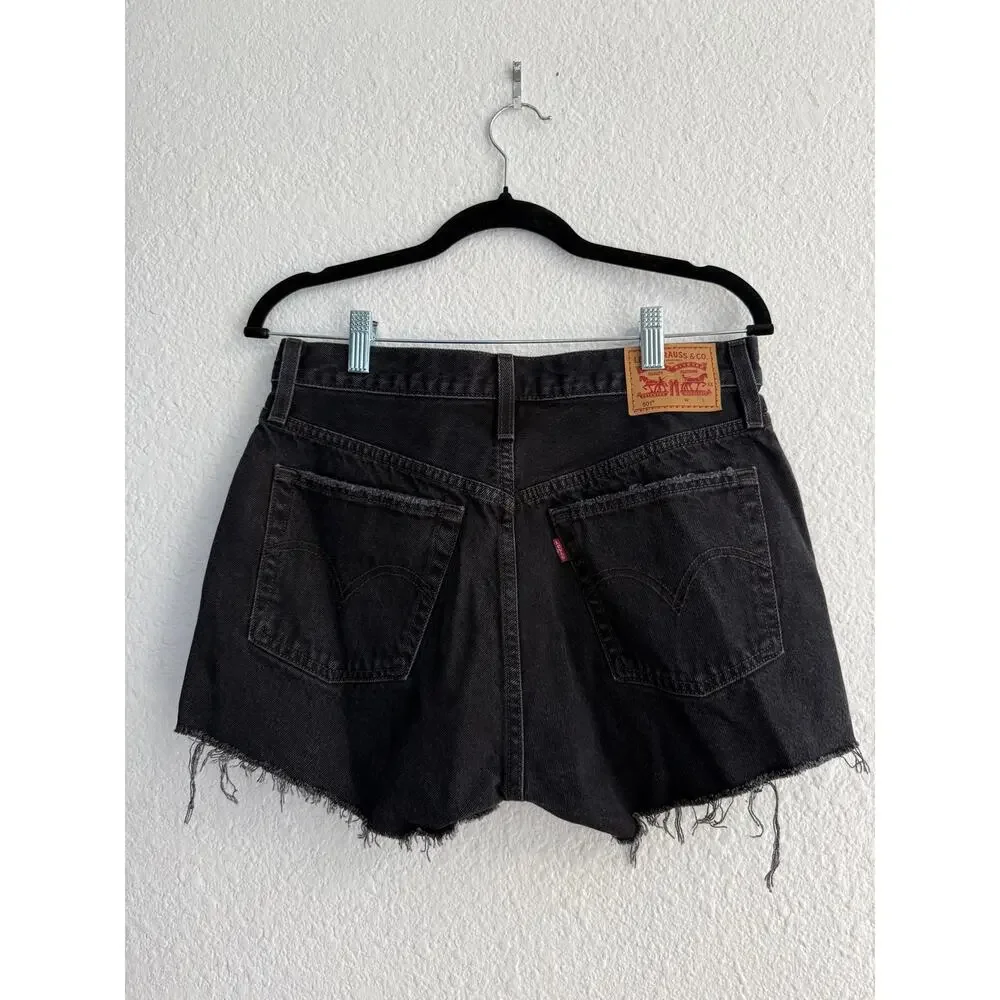 Levi’s 501 Jean Shorts Size 28 - Picture 4 of 5